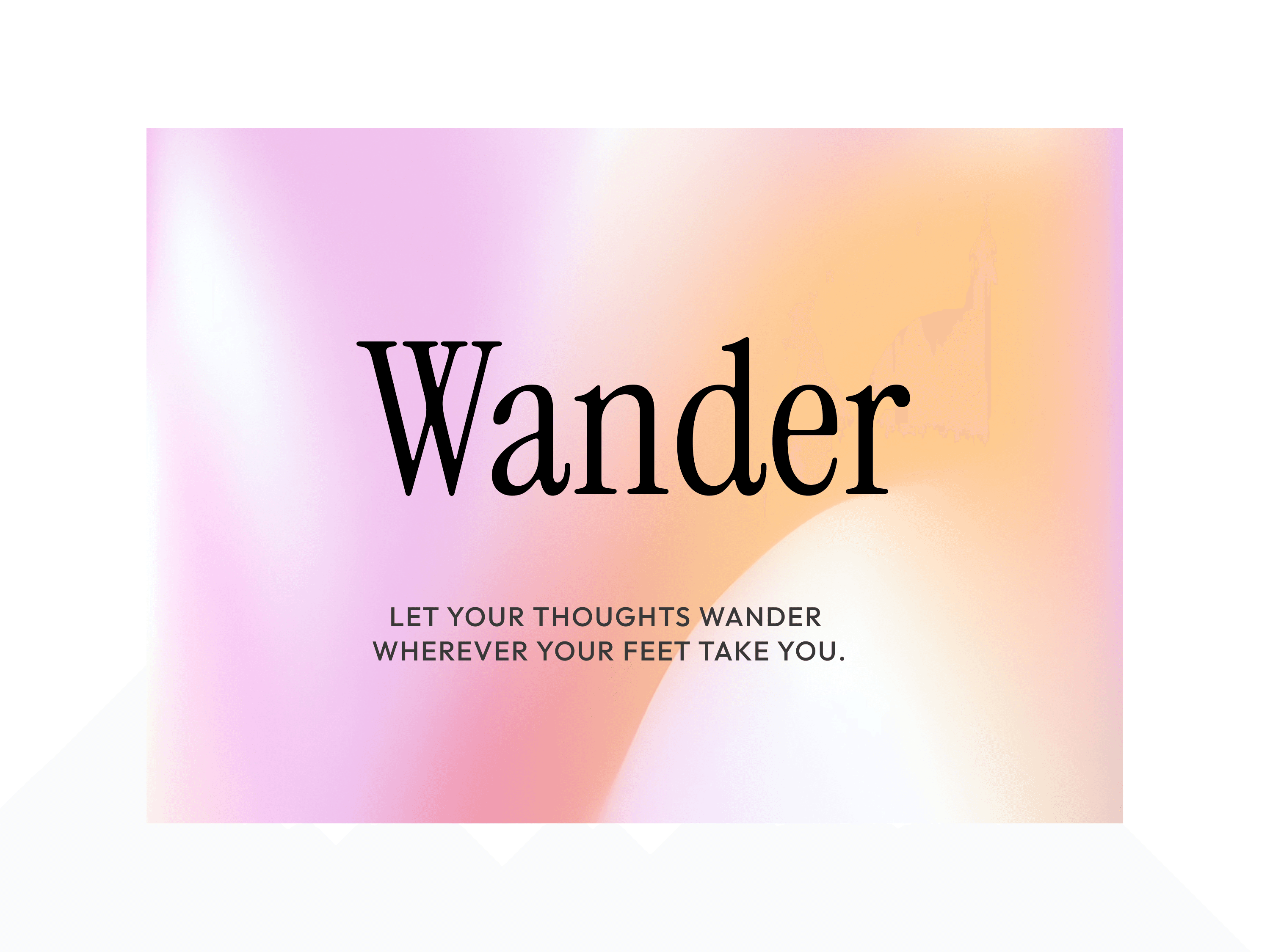 Wander
